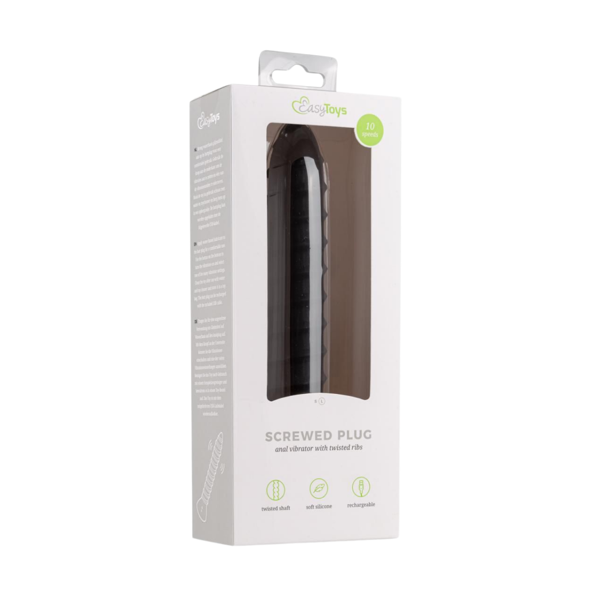 Screwed Plug Anal Vibrator