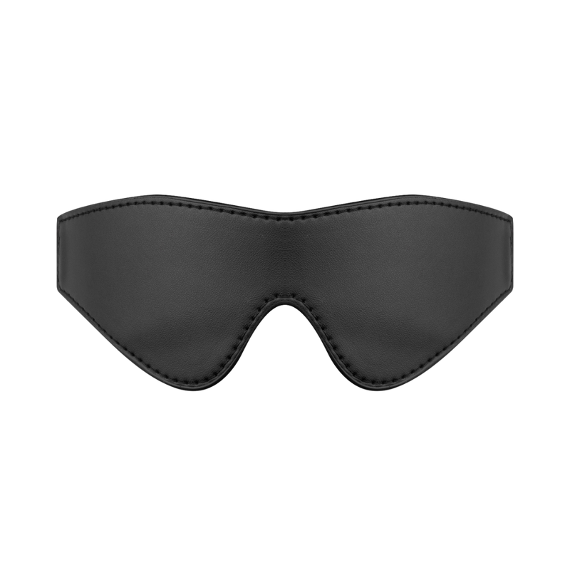 Faux Leather Blindfold