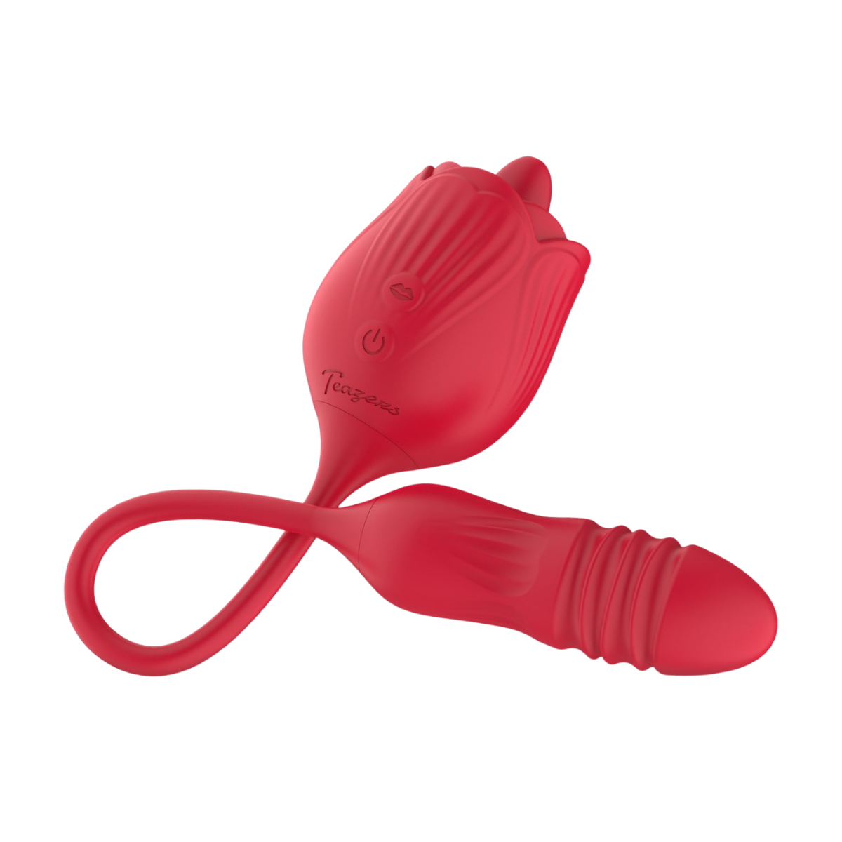 Thrusting Dildo with Tongue
