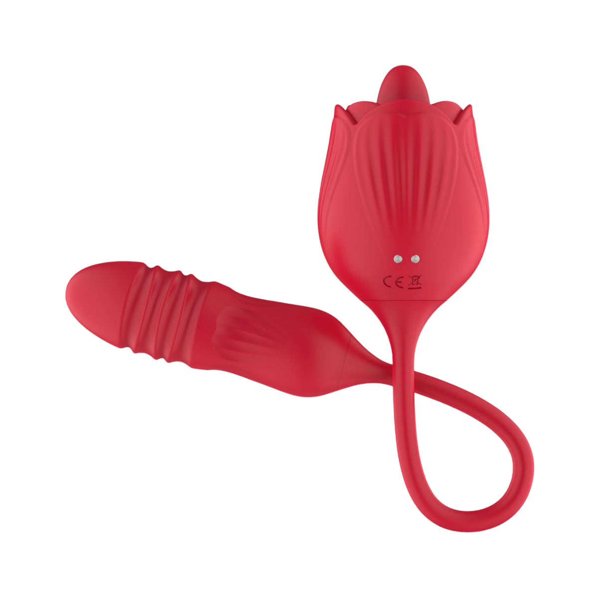 Thrusting Dildo with Tongue