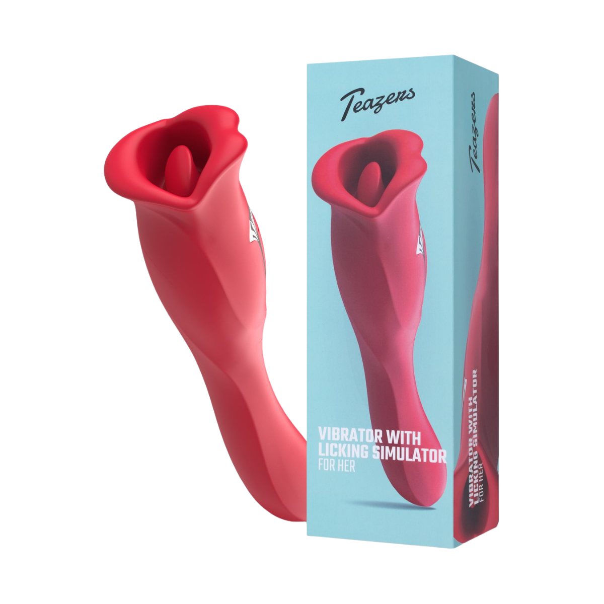 Vibrator with Licking Clitoris Stimulator