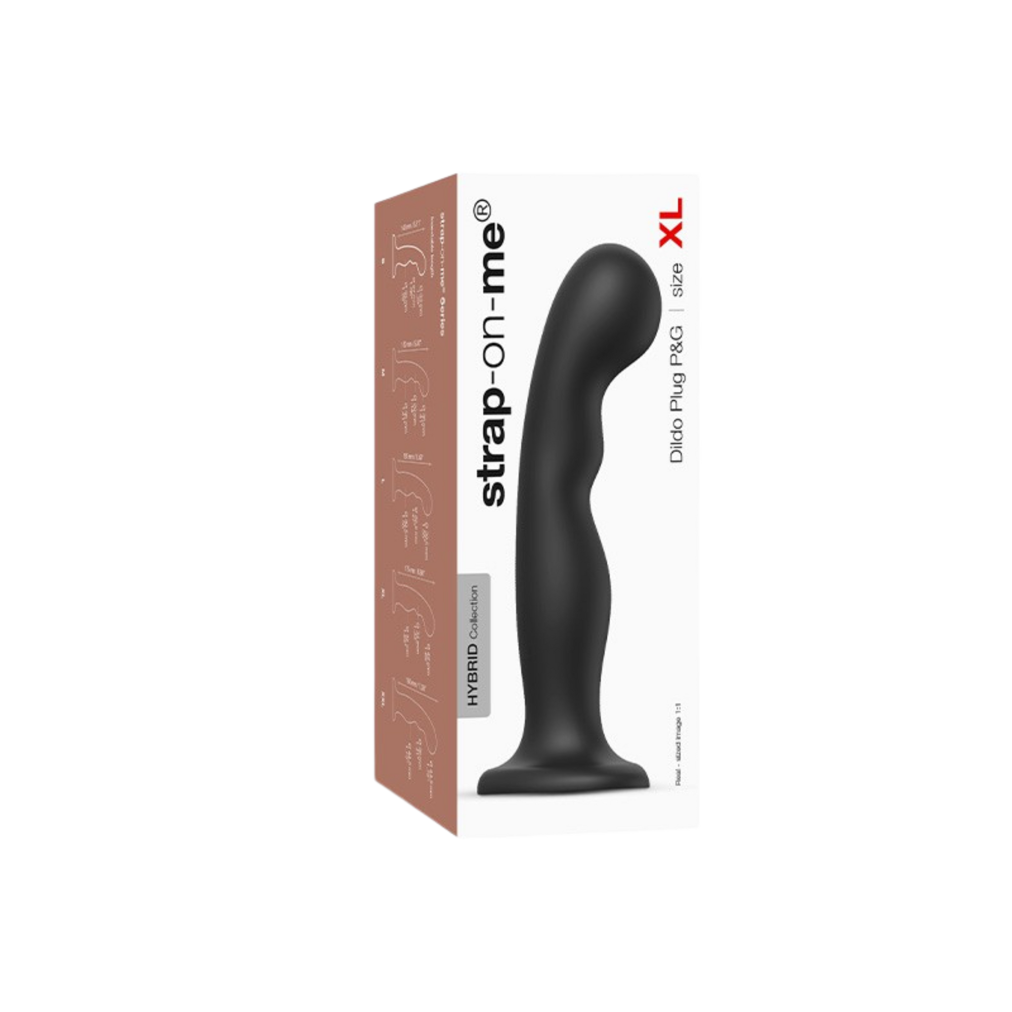 Dildo Plug P&G - Svartur