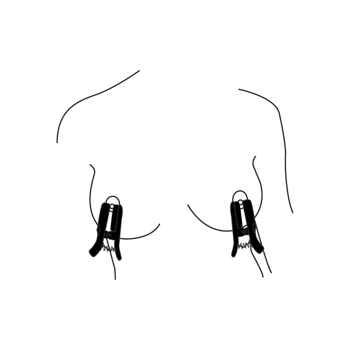 Vibrating Nipple Clamps