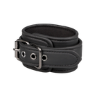 Black Leather Handcuffs