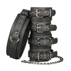 Bondage Set - Collar Hand and Ankle Cuffs