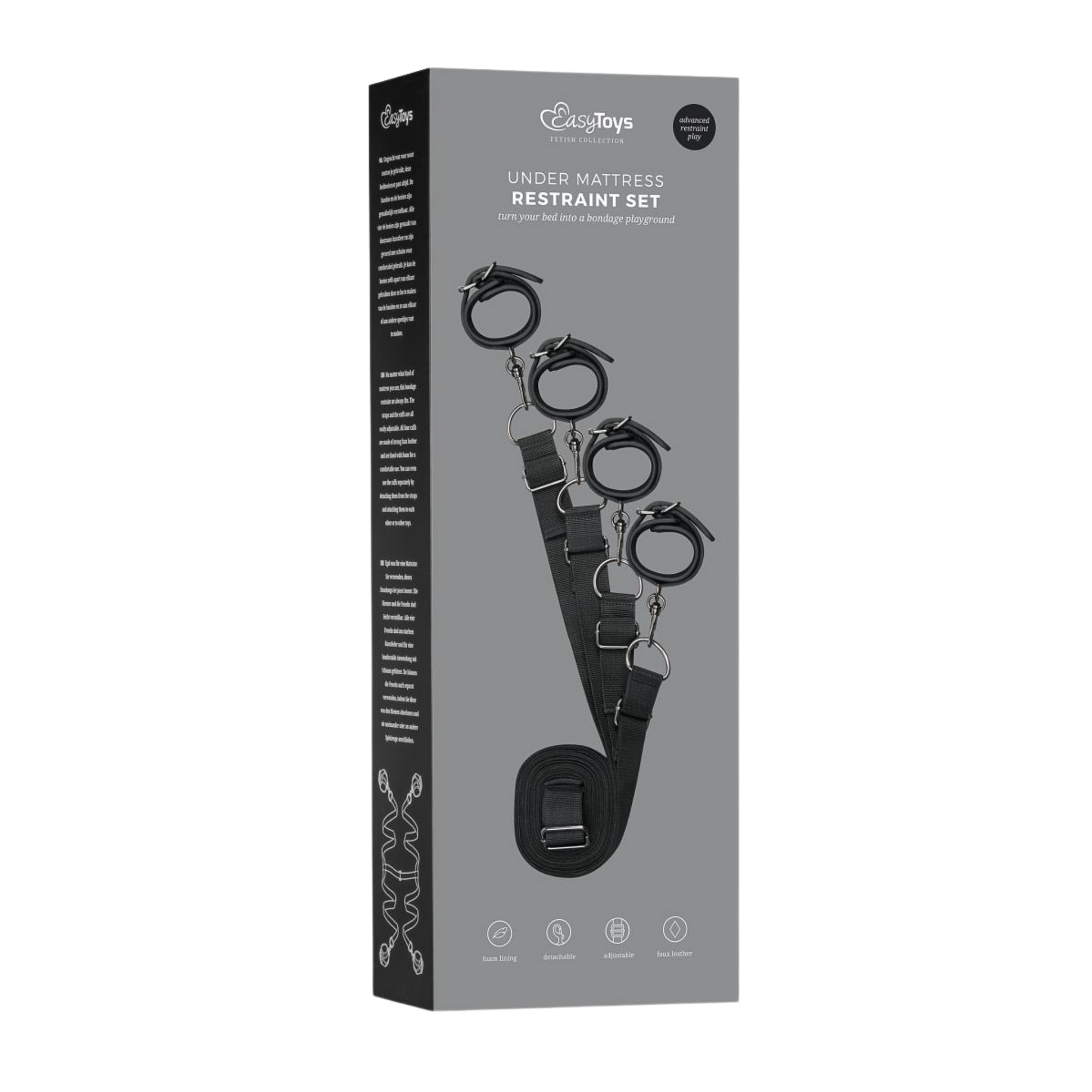 Under Mattress Restraint Set