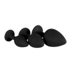 Silicone Buttplug Set with Diamond