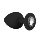 Silicone Buttplug Set with Diamond