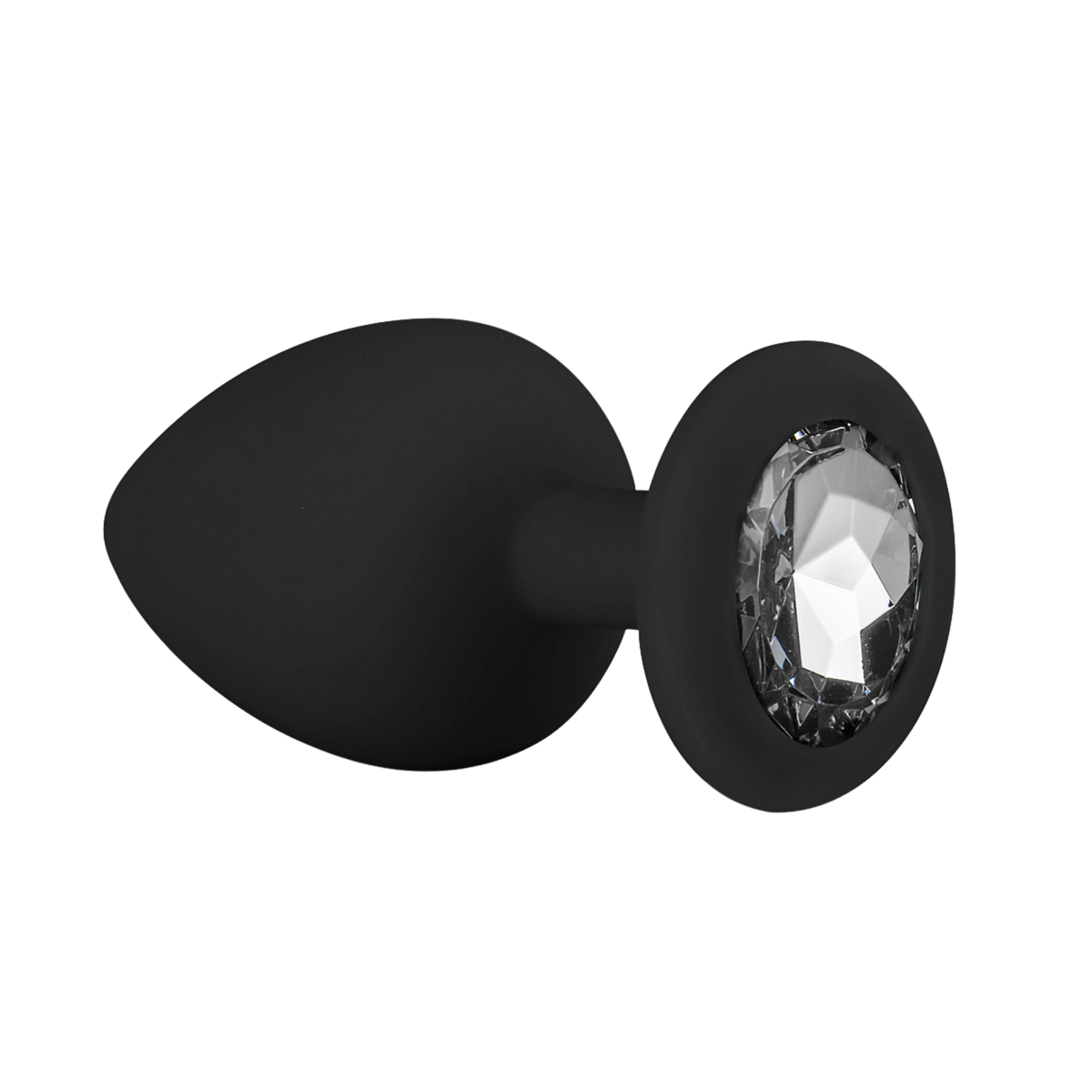 Silicone Buttplug Set with Diamond