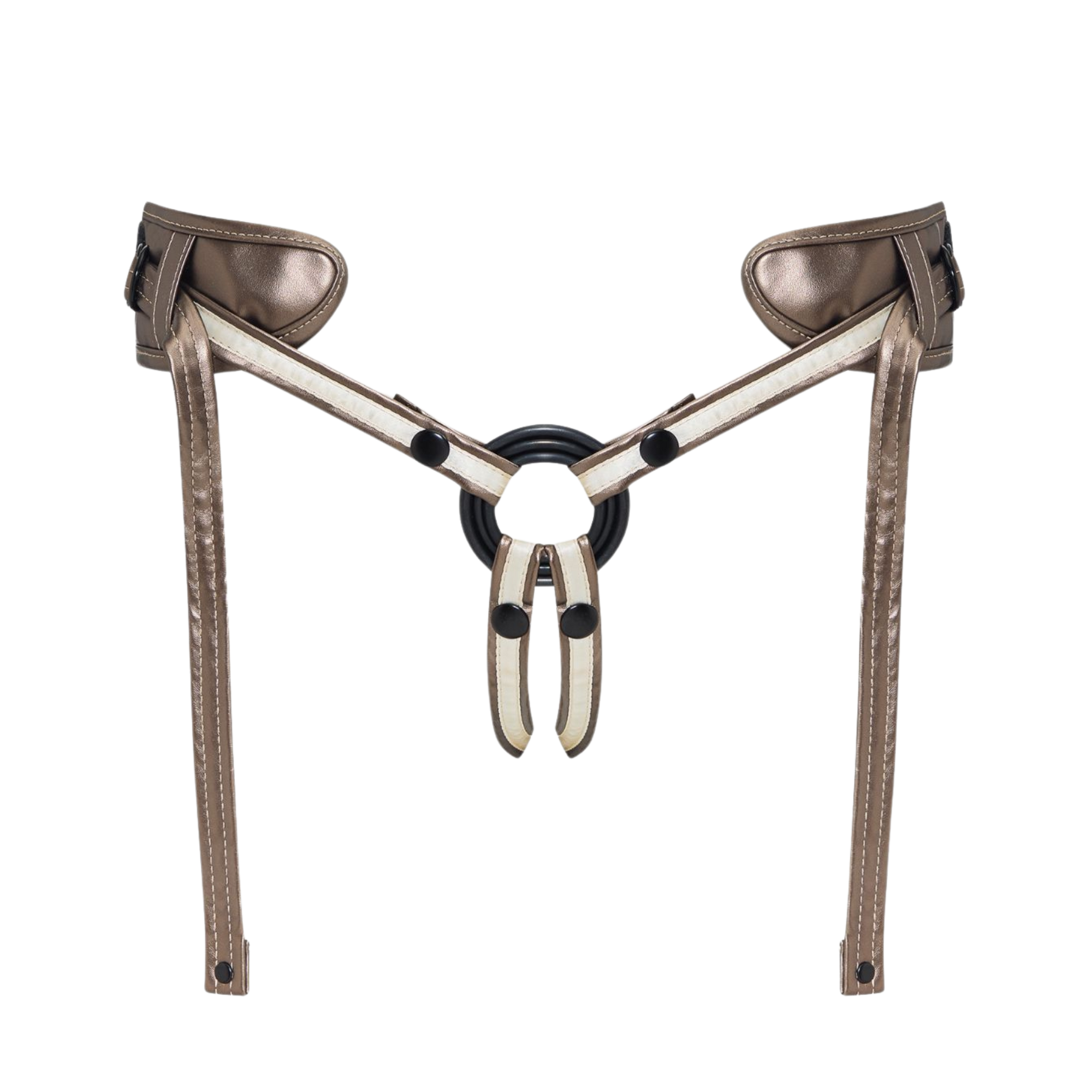Leatherette Harness Desirous