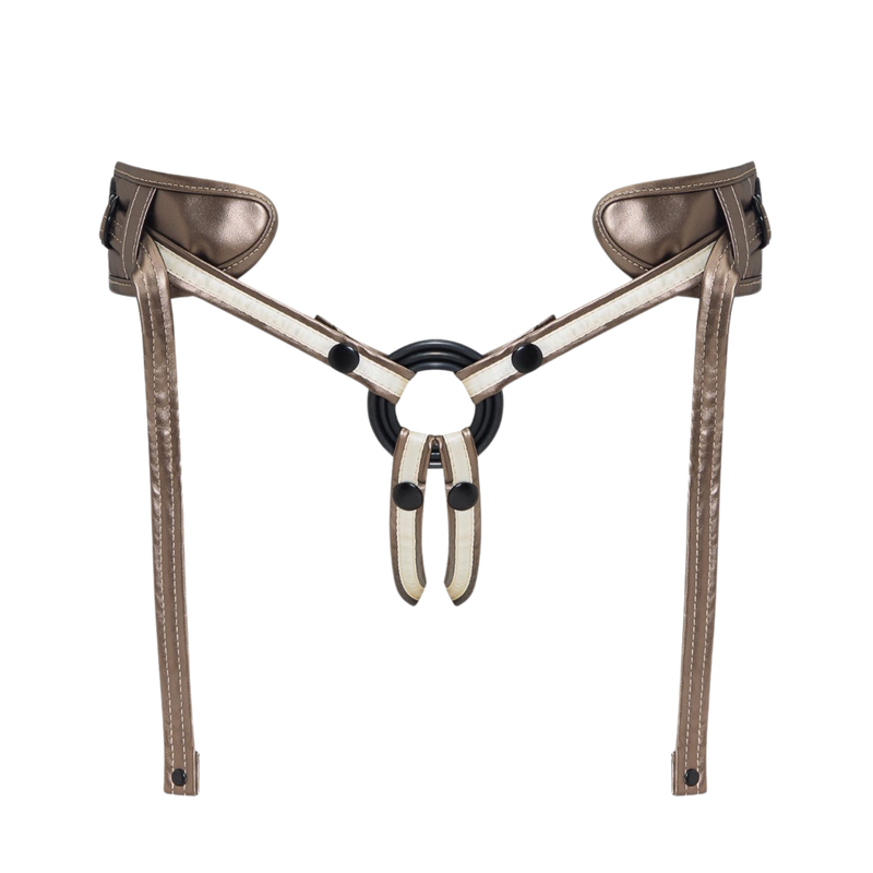 Leatherette Harness Desirous