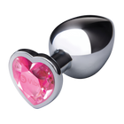 Jewel Heart Metal Butt Plug Training Set