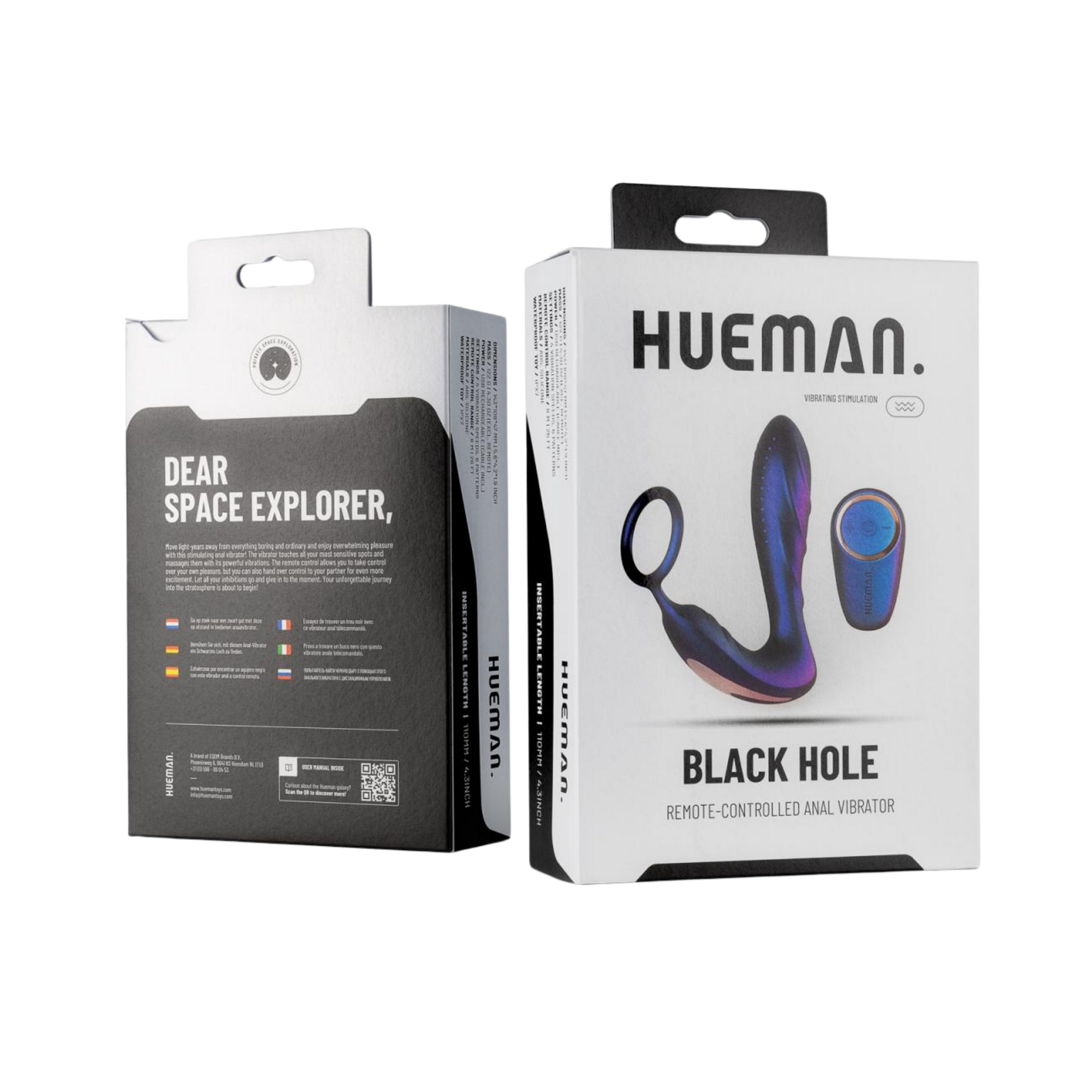 Black Hole Anal Vibrator with Cockring