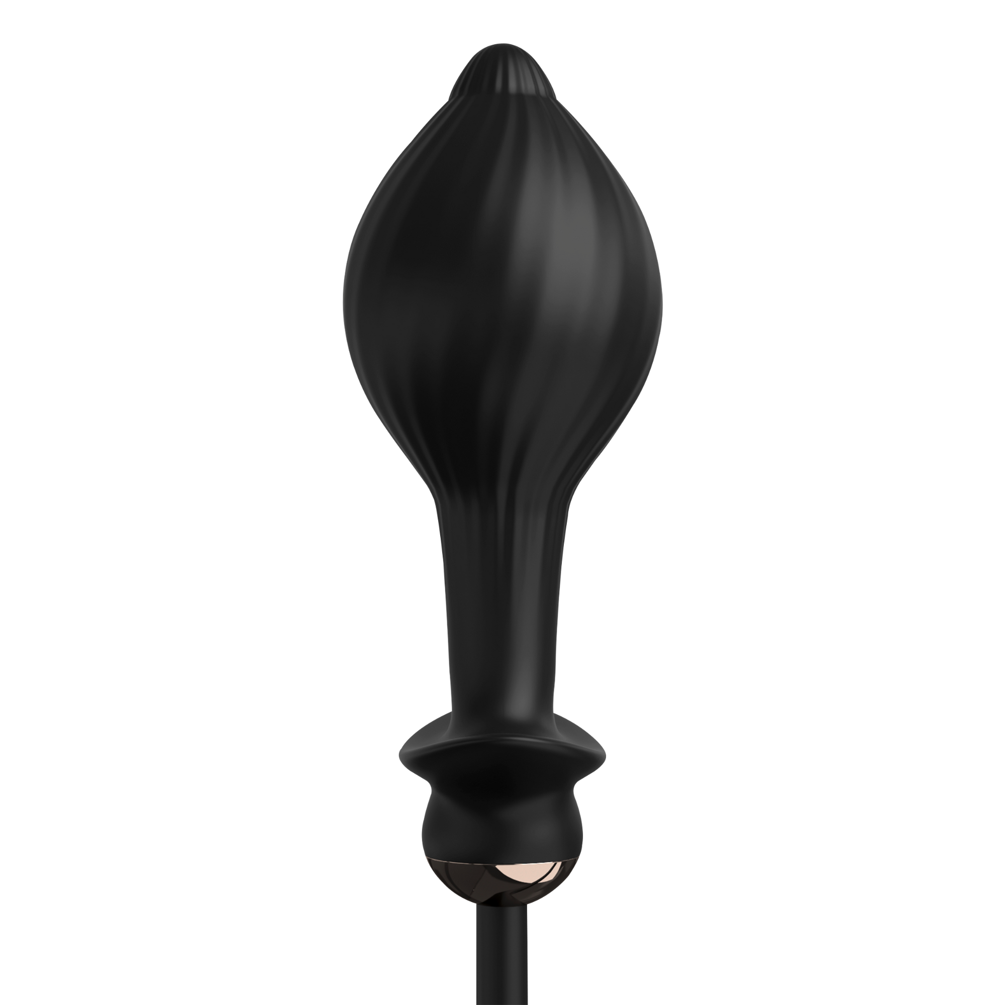 Auto-Throb Inflatable Vibrating Plug