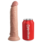 9" Vibrating Dual Density Silicone Cock with Remote