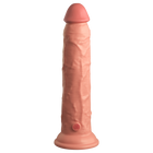 9" Vibrating Dual Density Silicone Cock with Remote
