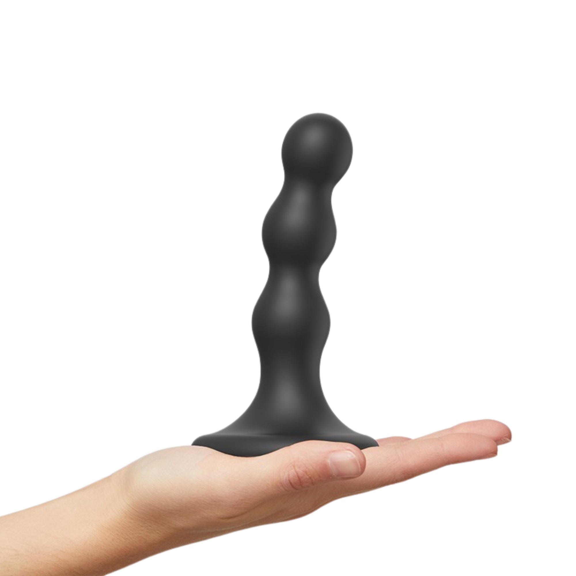 Dildo Plug Balls - Svartur